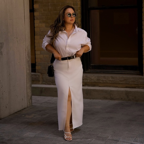 Denim maxi Skirt - Picture 4 of 4